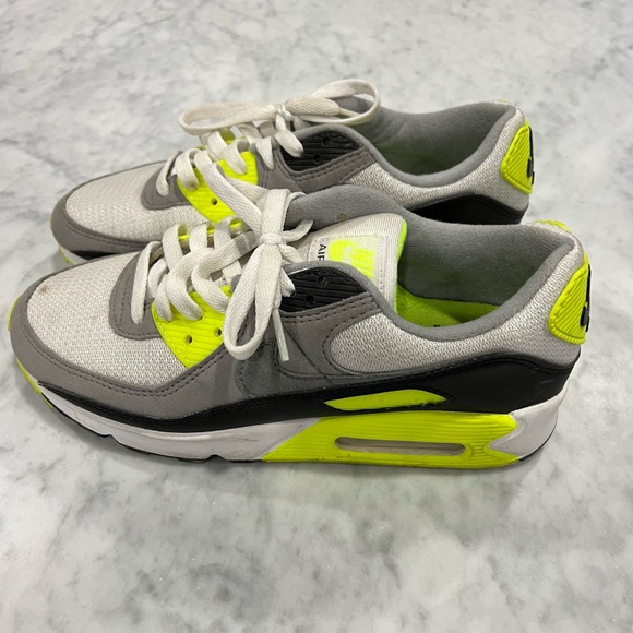 Nike Air Max 90 Neon Sneakers GUC - Picture 3 of 11